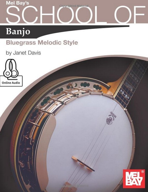 School of Banjo - Janet Davis - Bluegrass Banjo Method.