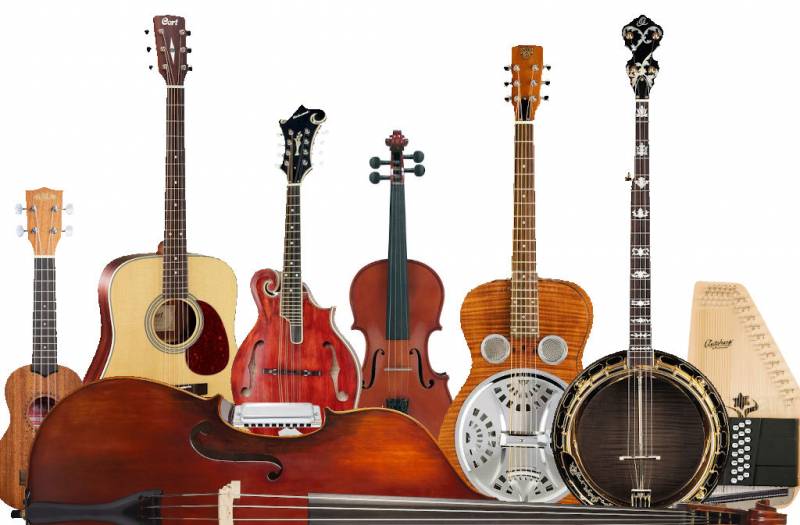 Instruments Bluegrass et cousins