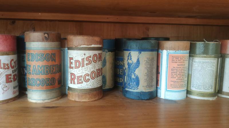 Des rouleaux de cire, tous enregistrements anciens de musique de banjo. - Jam Hall